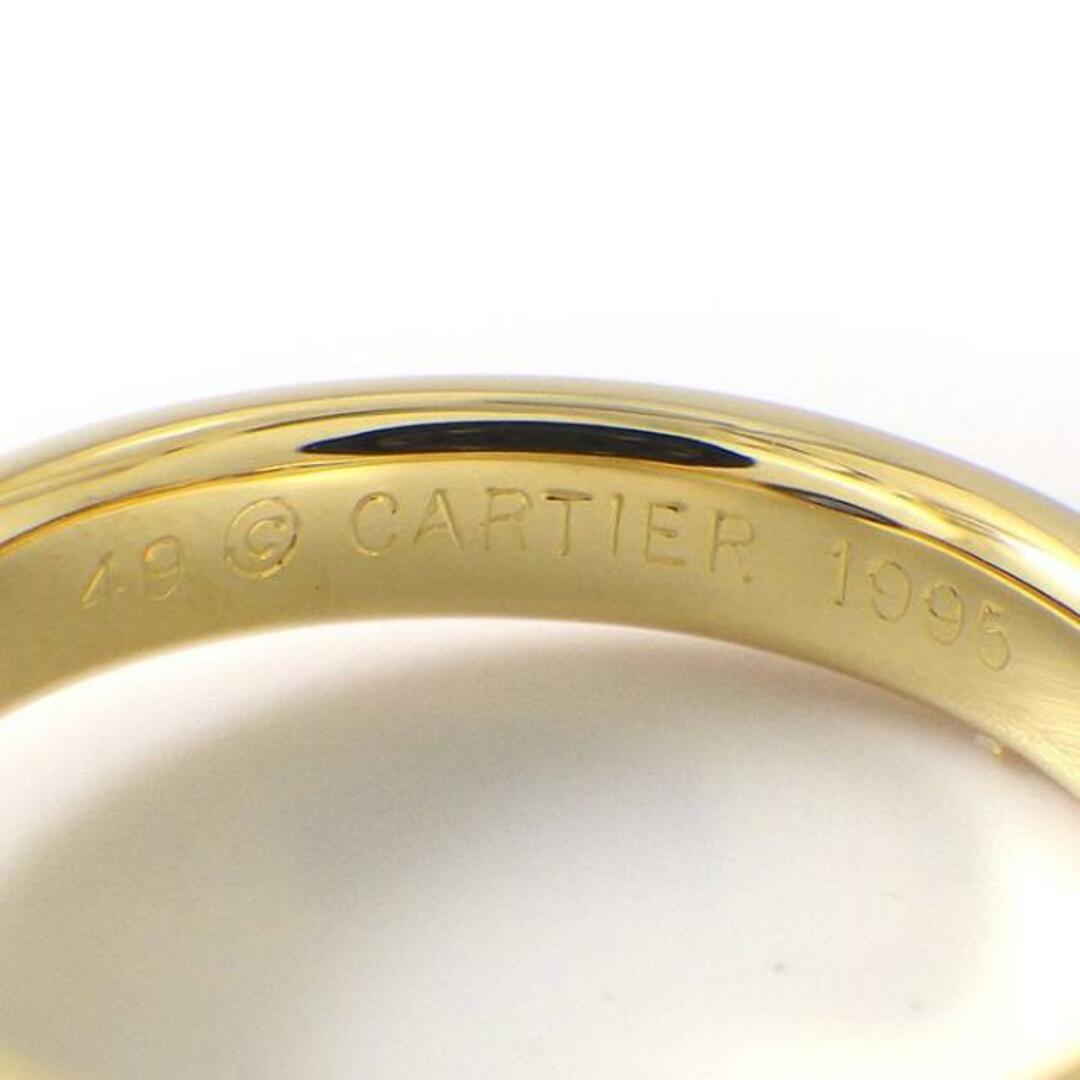 Cartier(カルティエ)のカルティエ Cartier リング モノストーン トリニティ サークル ラウンド スリーカラー 1ポイント サファイア K18PG K18WG K18YG 8.5号 / #49 【中古】 レディースのアクセサリー(リング(指輪))の商品写真