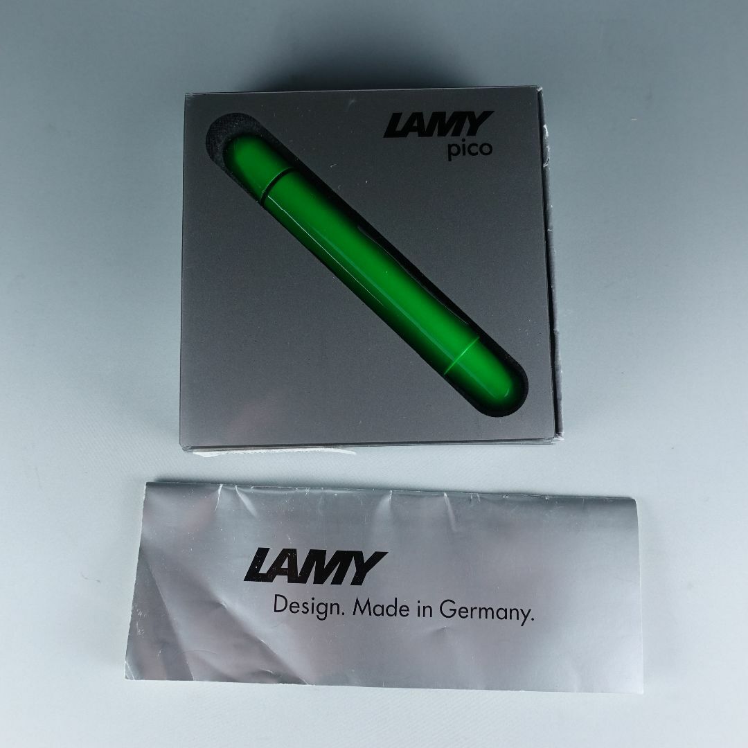 LAMY ボールペン ピコ  限定カラー ネオングリーン