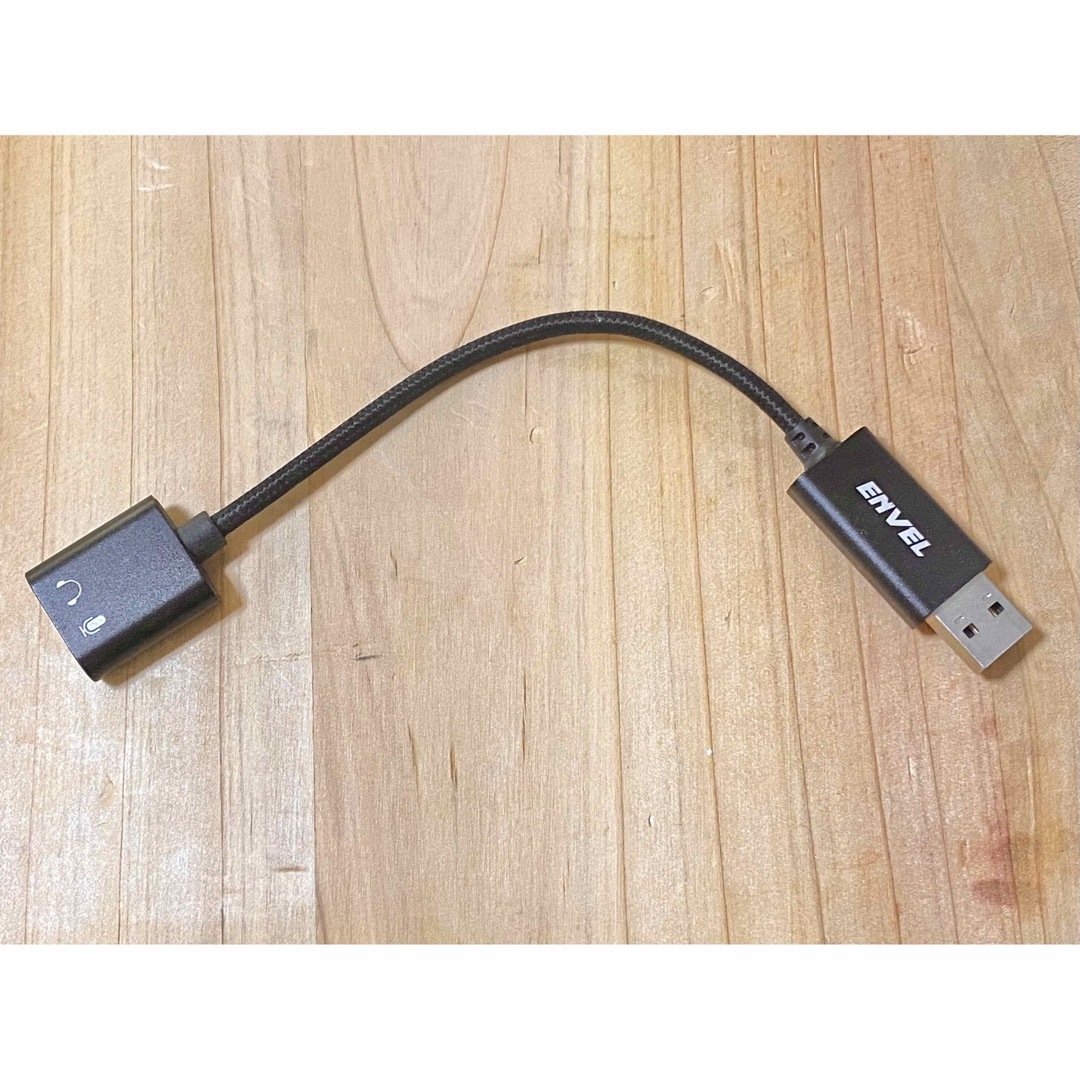 USBオーディオアダプター スマホ/家電/カメラのPC/タブレット(PC周辺機器)の商品写真