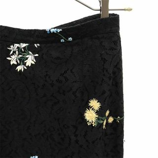 イタリヤ製☆N°21 スカート 総レース刺繍 花柄 40 L - ロングスカート