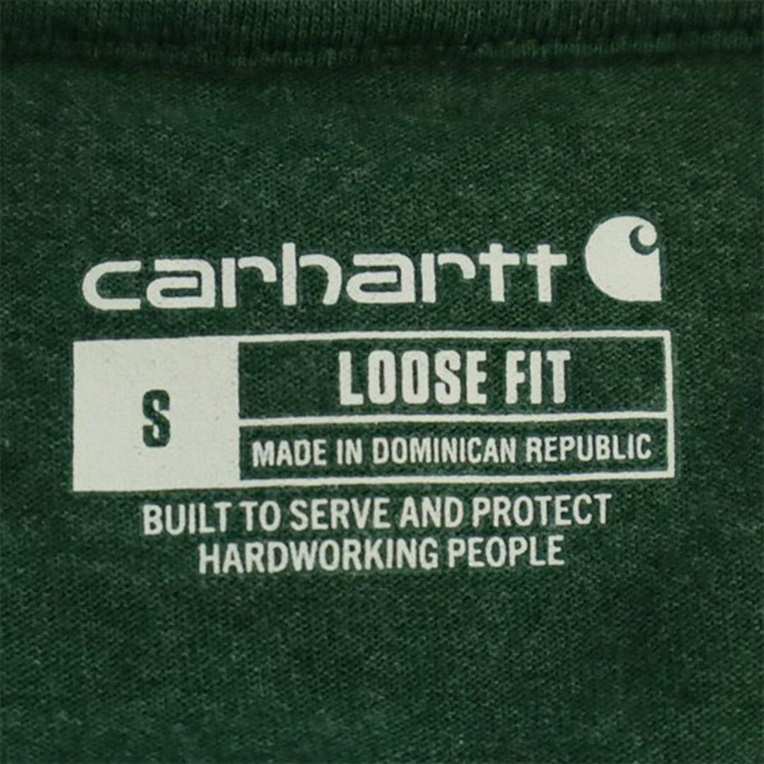 carhartt - カーハート ワッペン スウェット S グリーン carhartt 長袖