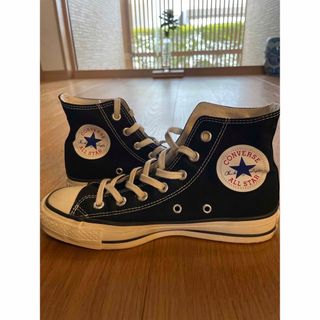 オールスター(ALL STAR（CONVERSE）)のコンバースハイカット　23.5cm ブラック(スニーカー)