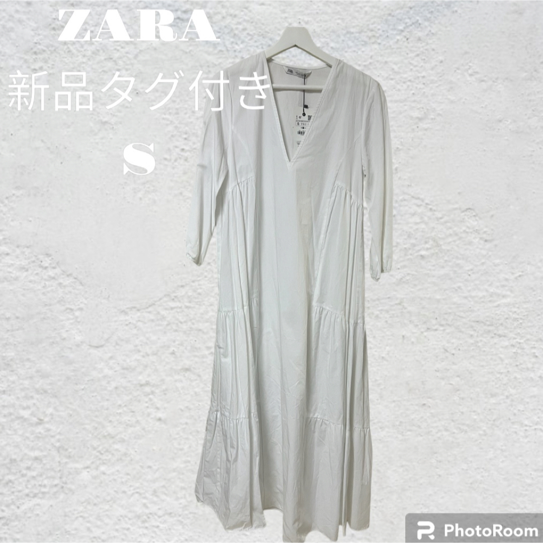 ZARA - 本日限定値下げ ZARA 新品タグ付き ロングワンピースの通販 by ...