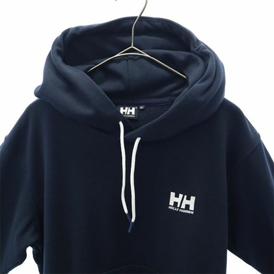 ヘリーハンセン HELLY HANSEN スウェット パーカー デカロゴ 刺繍