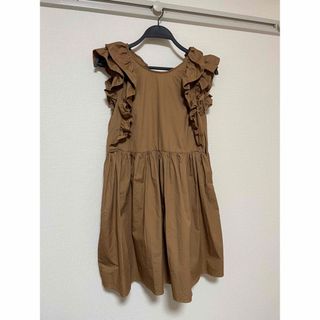 ザラ(ZARA)のZARA  ミニワンピース　フリルワンピース(ミニワンピース)