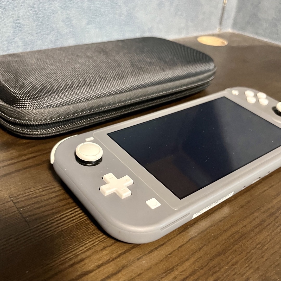 Nintendo Switch Lite 本体グレー ケース付き