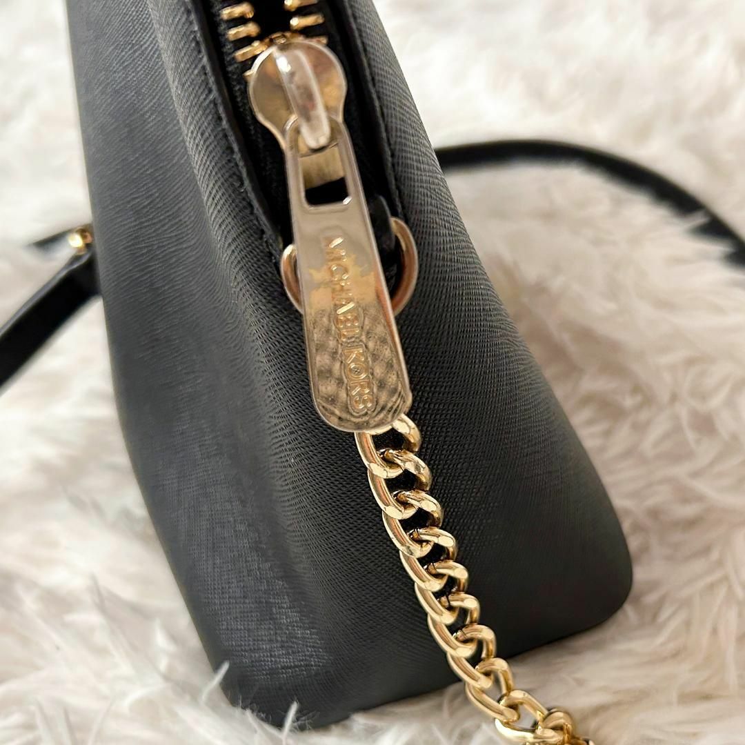 Michael Kors - 【美品】マイケルコース ショルダーバッグ 金チェーン ...