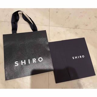 シロ(shiro)のSHIRO紙袋＋ラッピング(ショップ袋)