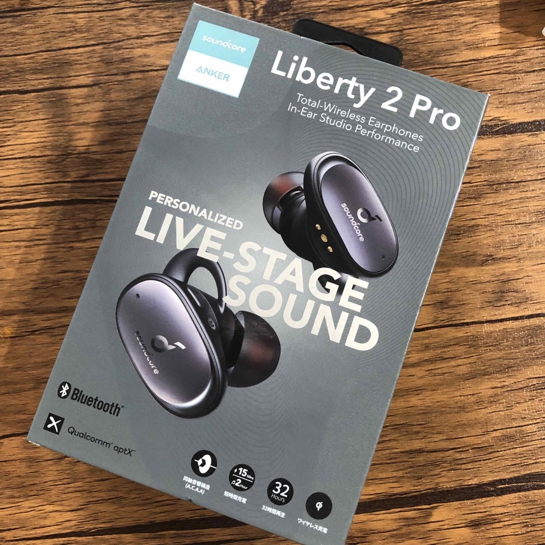 保証付　Anker Soundcore Liberty 2 Proヘッドフォン/イヤフォン