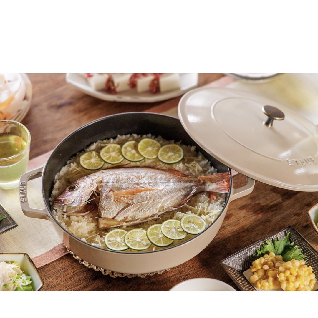 STAUB - 【新品 レア】ストウブ ブレイザー ソテーパン 26cm リネン