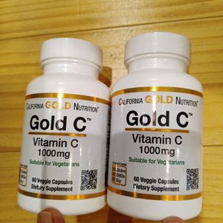 【新品】California Gold Nutrition　ビタミンC　2個(ビタミン)