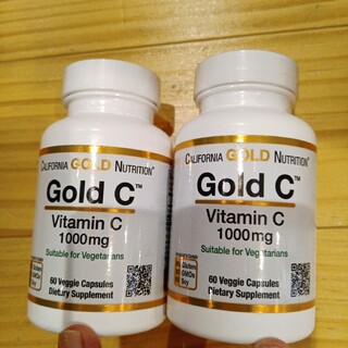 【新品】California Gold Nutrition　ビタミンC　2個(ビタミン)