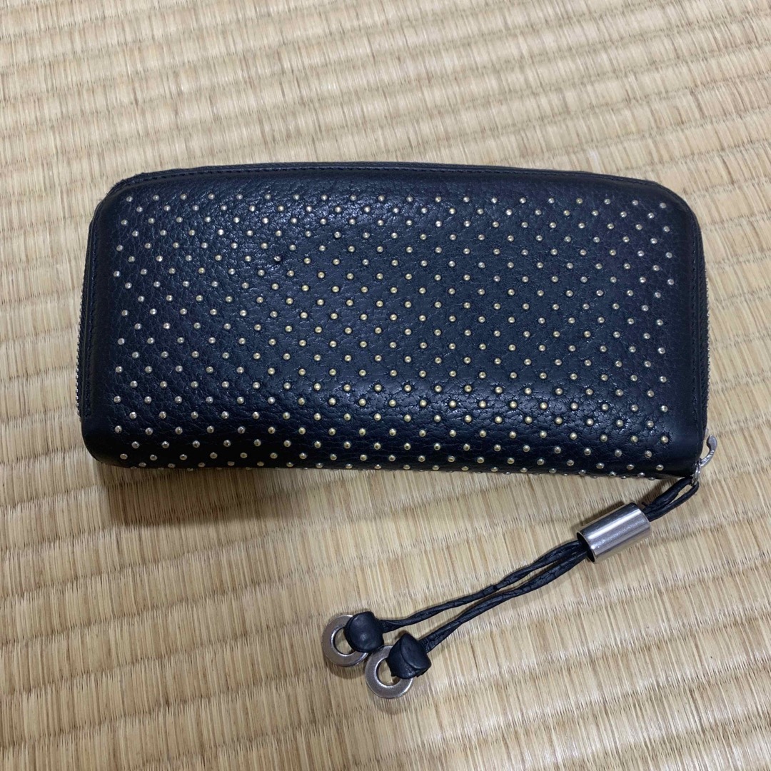 【新品・未使用】JIMMY CHOO ラウンドジップ長財布