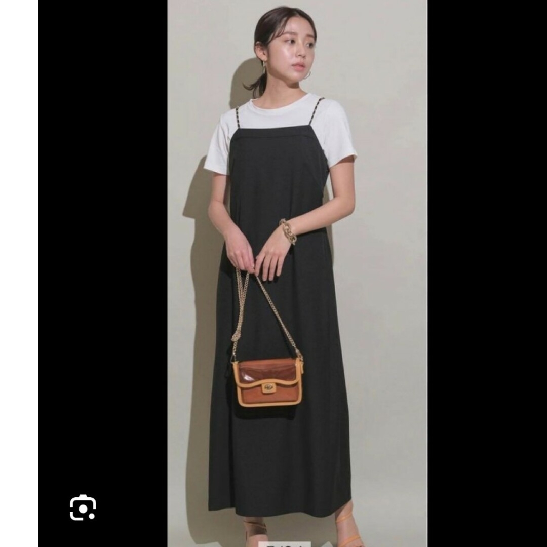 チェーンストラップキャミワンピース JUSGLIT