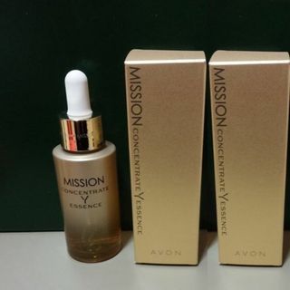 エイボン(AVON)の２個　ミッション　ンセントレート　Yエッセンス 　ハリ・つや・うるおい(美容液)