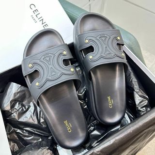 celine - 入手困難♥CELINE セリーヌ トリオンフ ロゴパッチ 厚底 ...