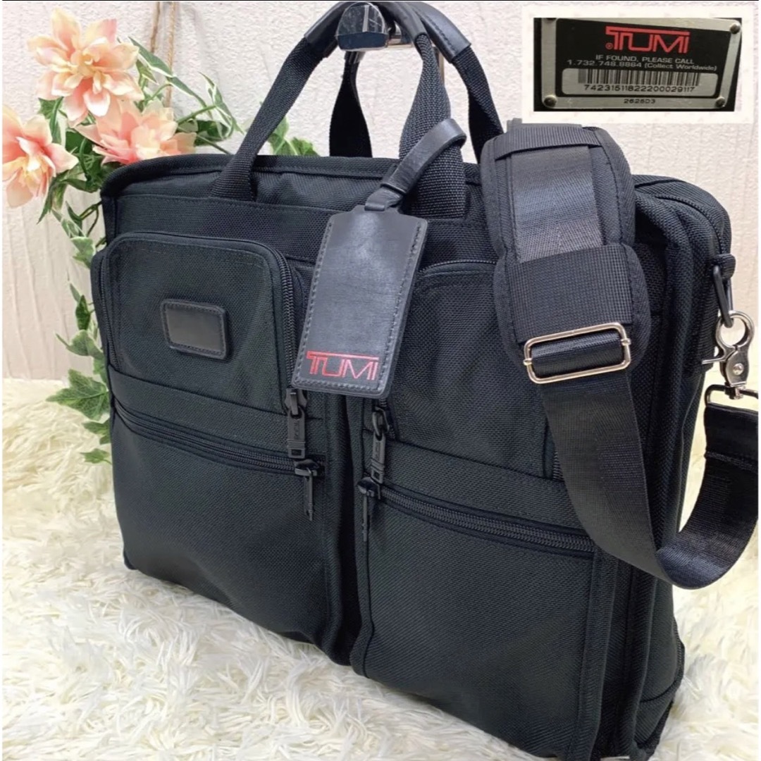 436.トゥミ：TUMI 2625D3 2way ビジネスバック ショルダー-