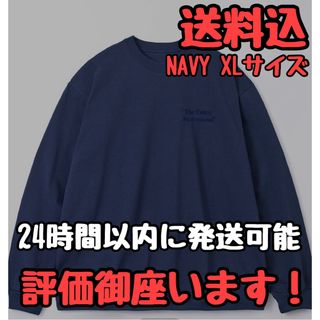 ワンエルディーケーセレクト(1LDK SELECT)のエンノイ ENNOY Long sleeve hem rib tee ネイビー(Tシャツ/カットソー(七分/長袖))