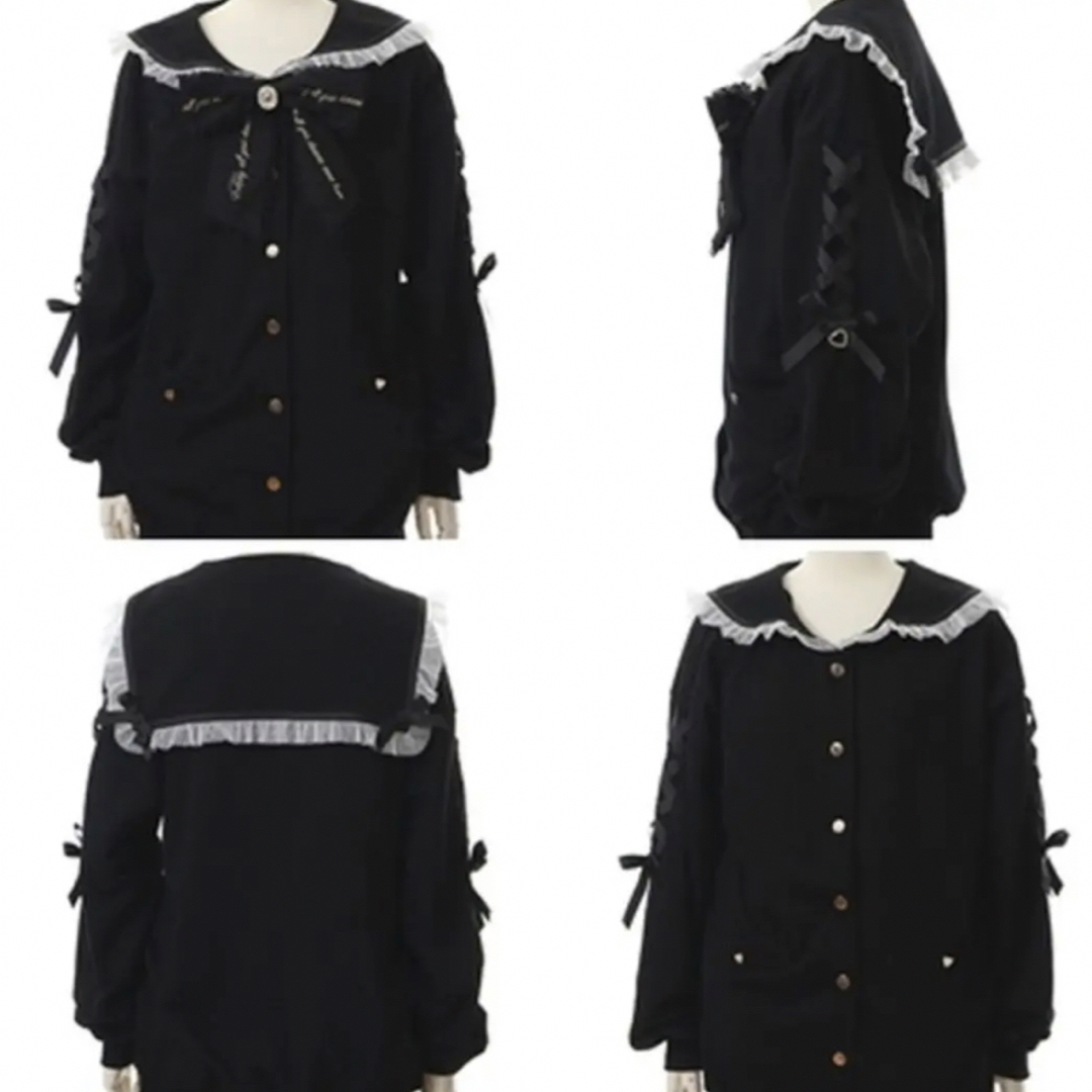lizlisaメッセージセーラー ブルゾン lizlisaメッセージセーラー ブルゾン