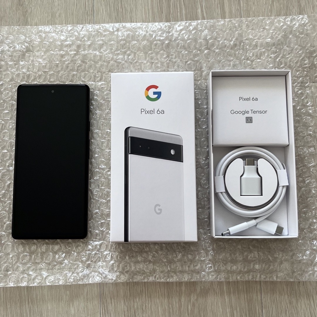 Google Pixel - Google pixel 6a （白）の通販 by shop