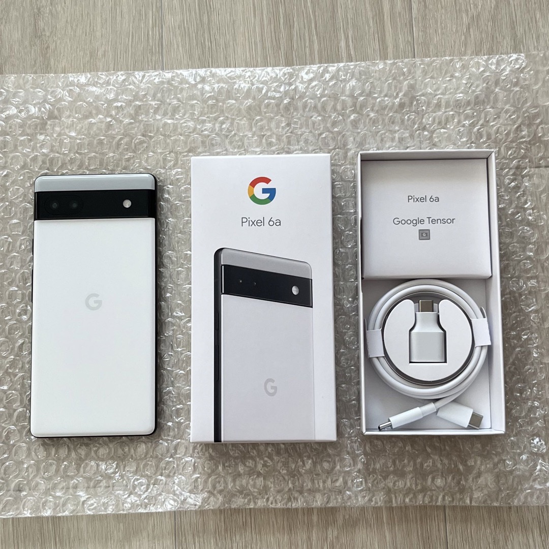 Google Pixel - Google pixel 6a （白）の通販 by shop