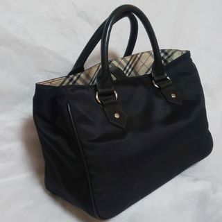 バーバリーブルーレーベル(BURBERRY BLUE LABEL)の【美品】バーバリー トートバッグ(トートバッグ)