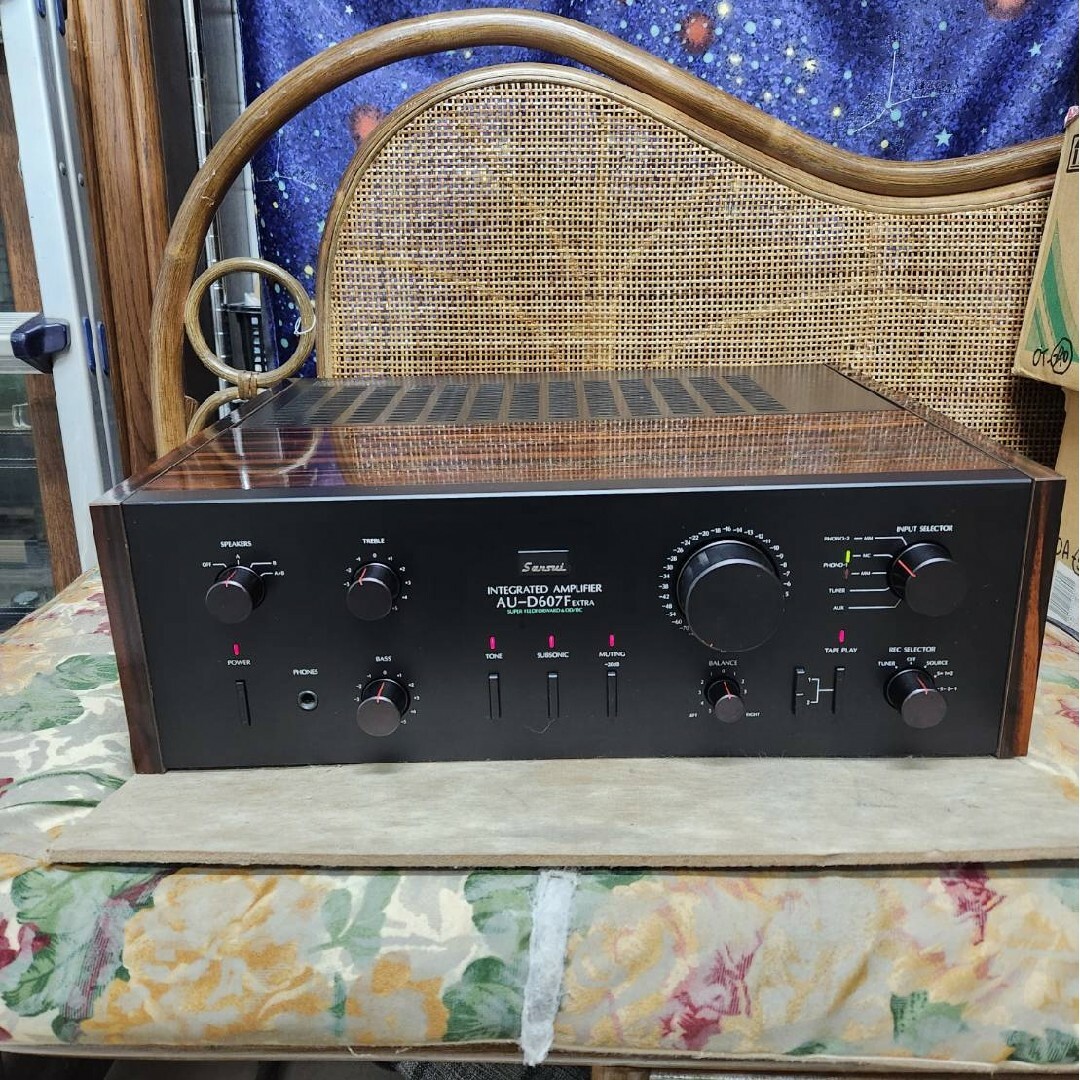 SANSUI サンスイ AU-D607G EXTRA プリメインアンプ 完動品