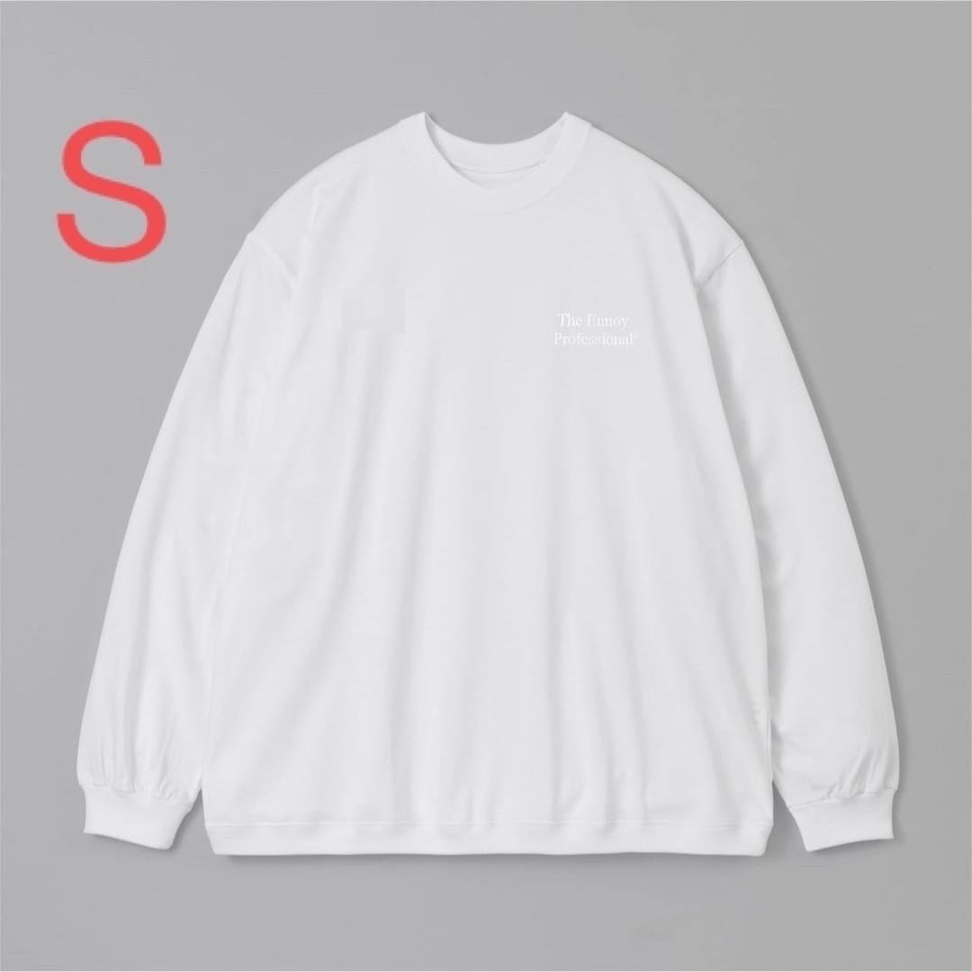 ennoy Long sleeve hem rib tee (WHITE)