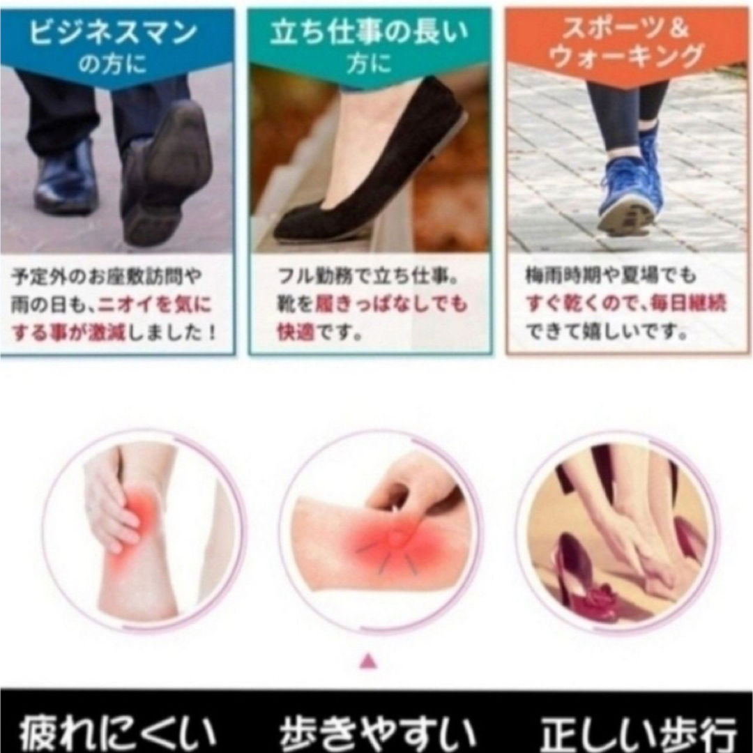 ⭐️低反発インソール　男性用　2足以上お得です⭐️ メンズの靴/シューズ(その他)の商品写真