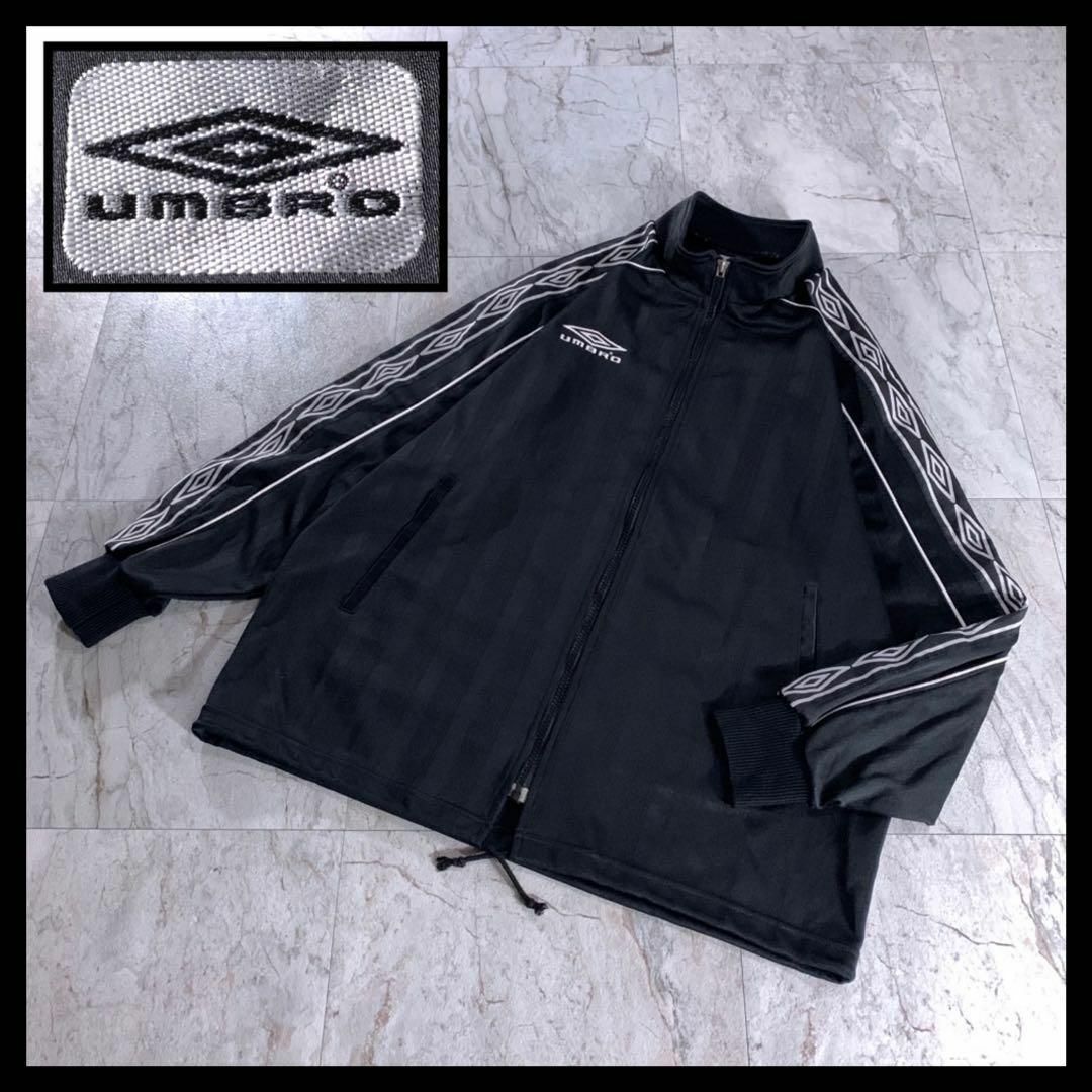 UMBRO - 00s UMBRO トラックジャケット ジャージ サイドライン