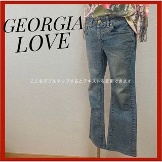 ジョージアラブ(GEORGIA LOVE)のGEORGIA LOVE ジョージアラブ　デニム　レディース　無地　秋　春(デニム/ジーンズ)