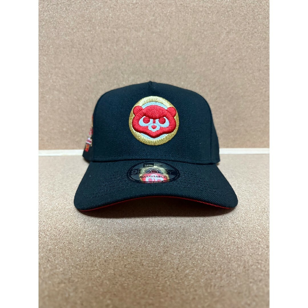 NEW ERA - ニューエラ シカゴカブス 9forty A-FRAME ブラックカラーの