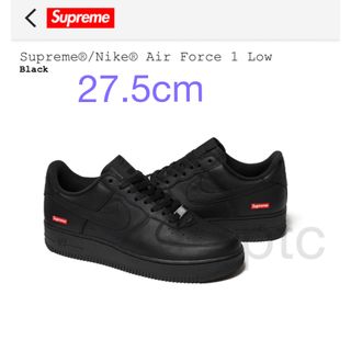 シュプリーム(Supreme)のSupreme/Nike Air Force 1 Low Black(スニーカー)