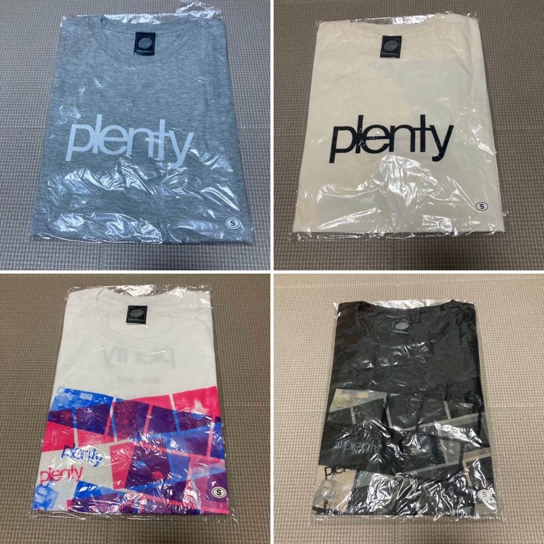 plenty Tシャツ 4枚セット エンタメ/ホビーのタレントグッズ(ミュージシャン)の商品写真