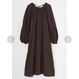 マウジー(moussy)の新品！MOUSSY★長袖　ワンピース　シフォンワンピ(ロングワンピース/マキシワンピース)