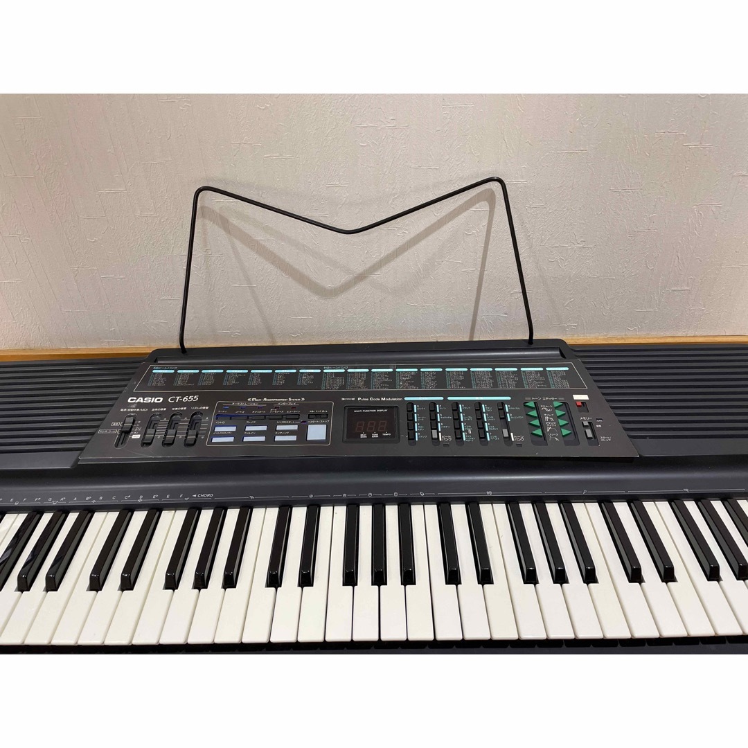 CASIO キーボード　電子ピアノ　CT-655 | フリマアプリ ラクマ