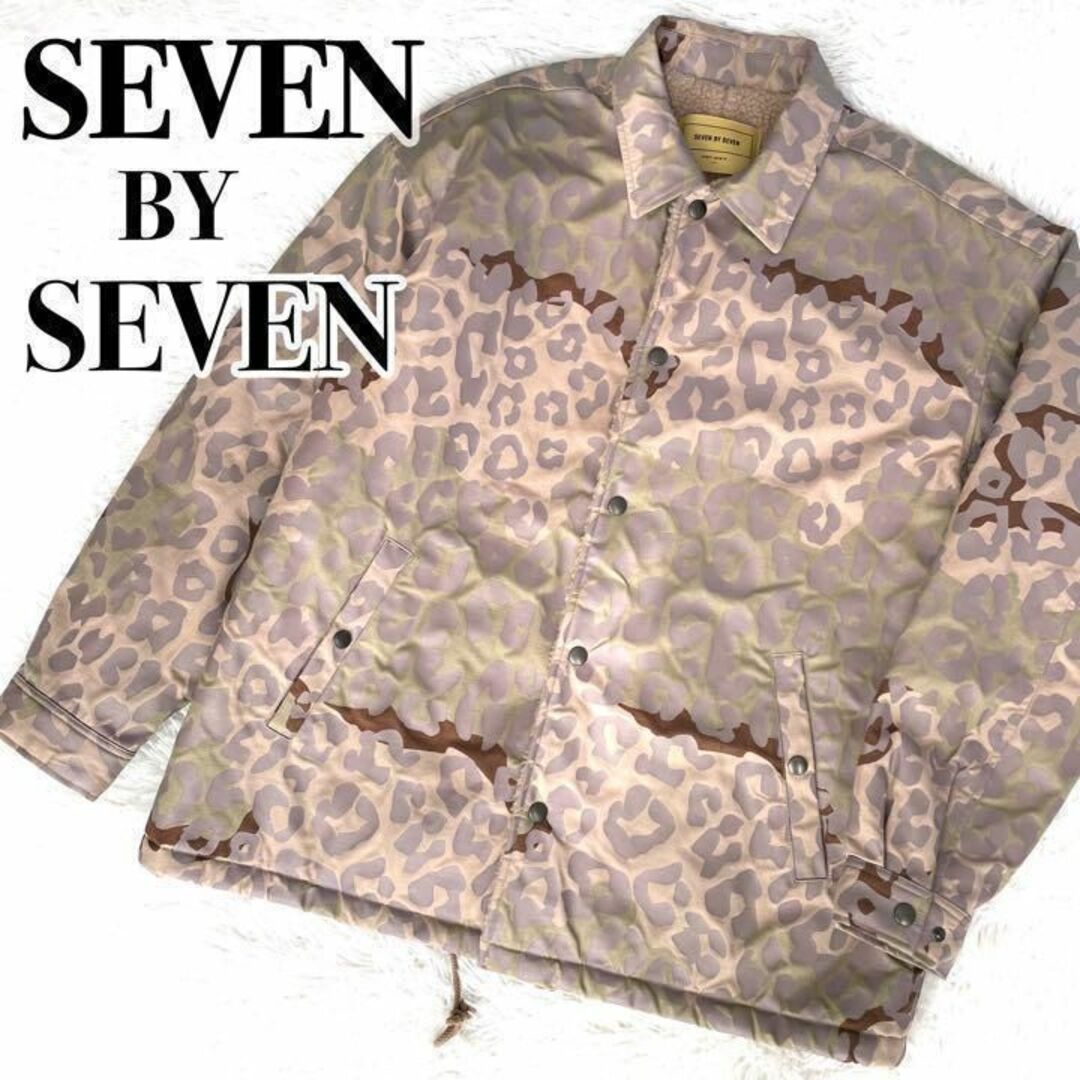 人気のある商品 極美品『SEVEN BY SEVEN』裏ボア カモフラージュ