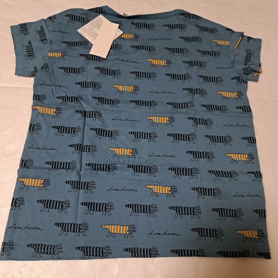 Lisa Larson(リサラーソン)のリサラーソン  ユニクロ  チュニック  Tシャツ  半袖 レディースのトップス(Tシャツ(半袖/袖なし))の商品写真