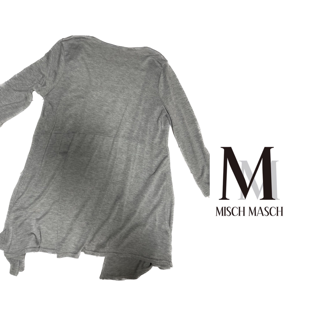 MISCH MASCH(ミッシュマッシュ)のMISCH MASCH ミッシュマッシュ  カーディガン　グレー  レディースのトップス(カーディガン)の商品写真