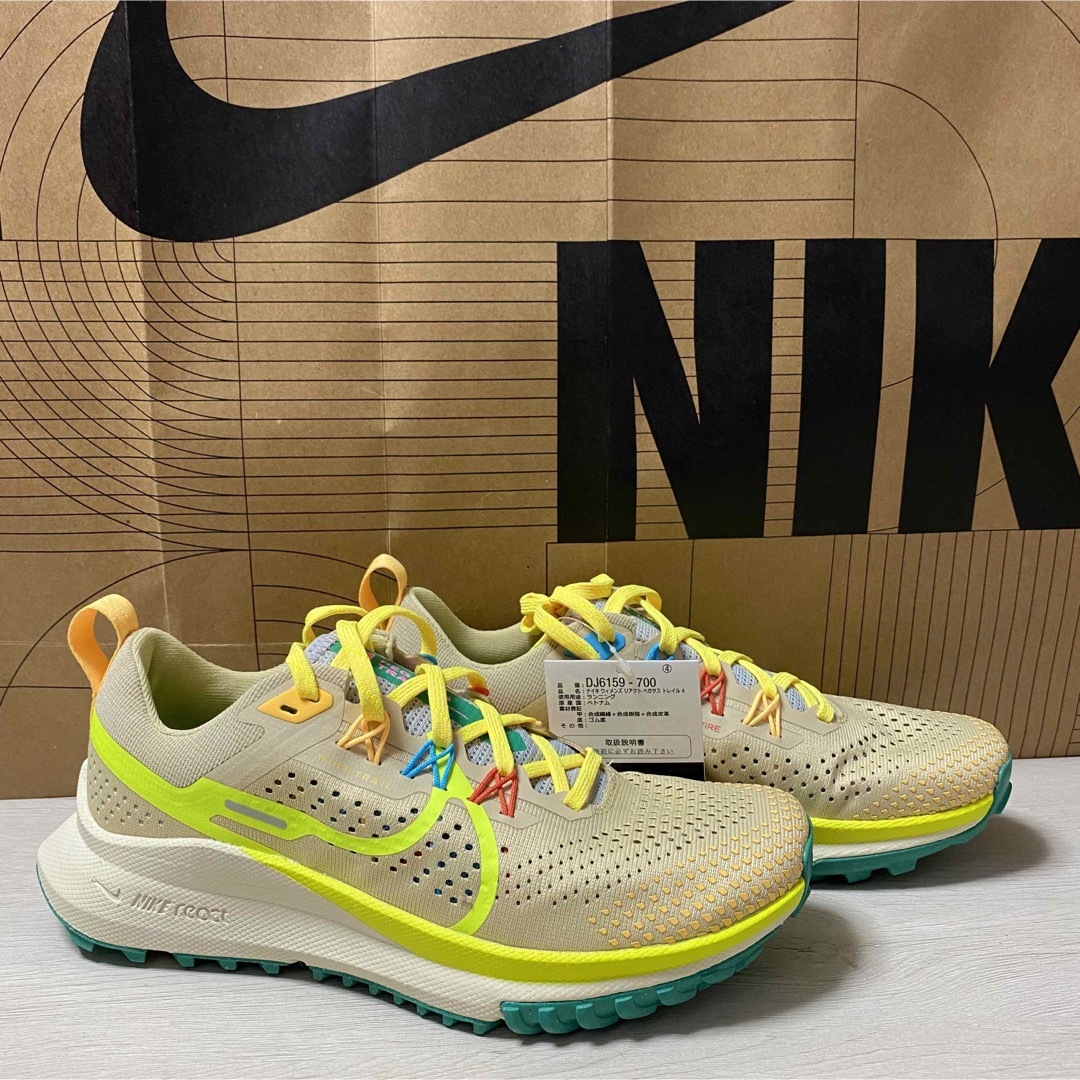 24cm W NIKE REACT PEGASUS TRAIL 4