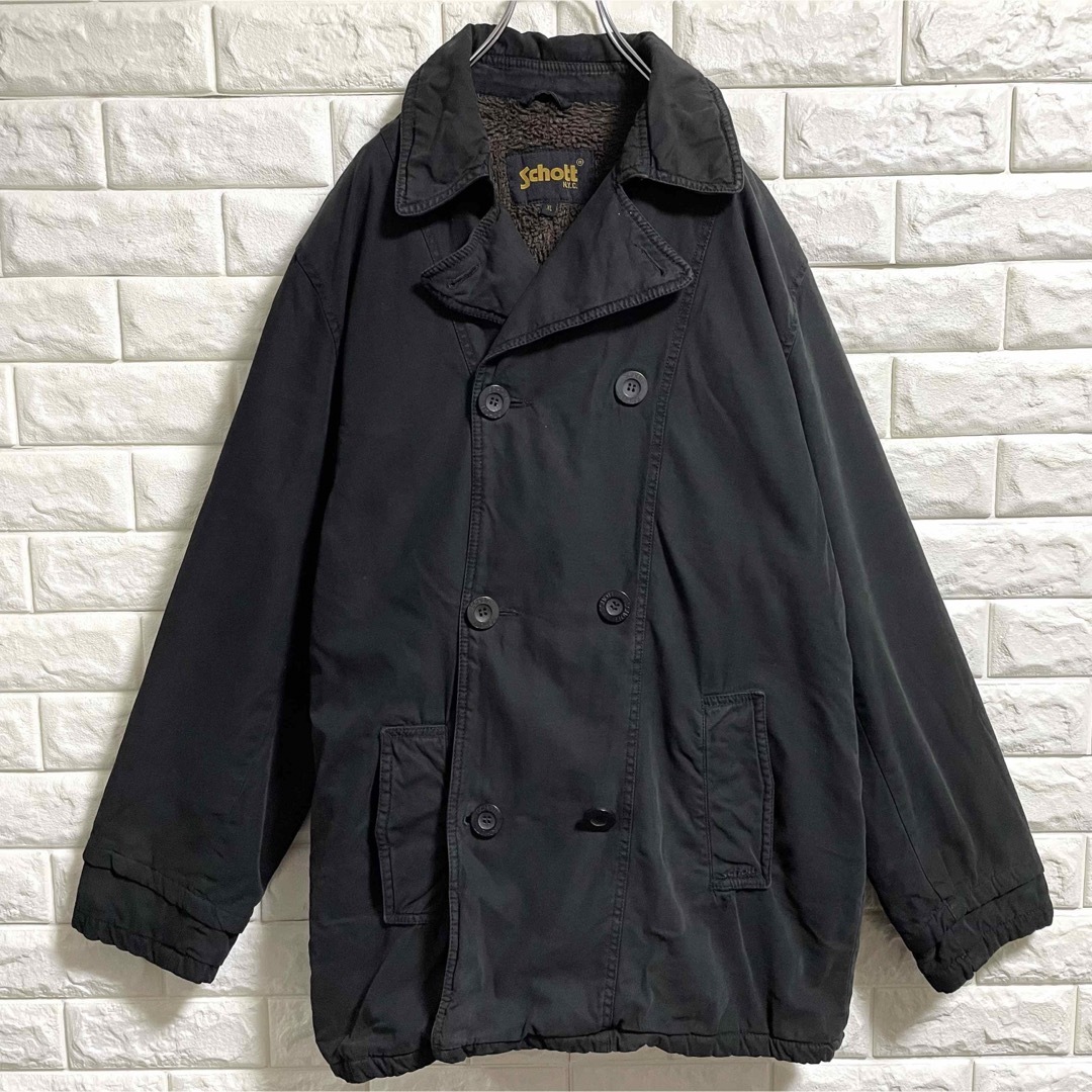 schott(ショット)のSchott  ショット　内側ボア　ジャケット　コート　メンズXLサイズ メンズのジャケット/アウター(ブルゾン)の商品写真