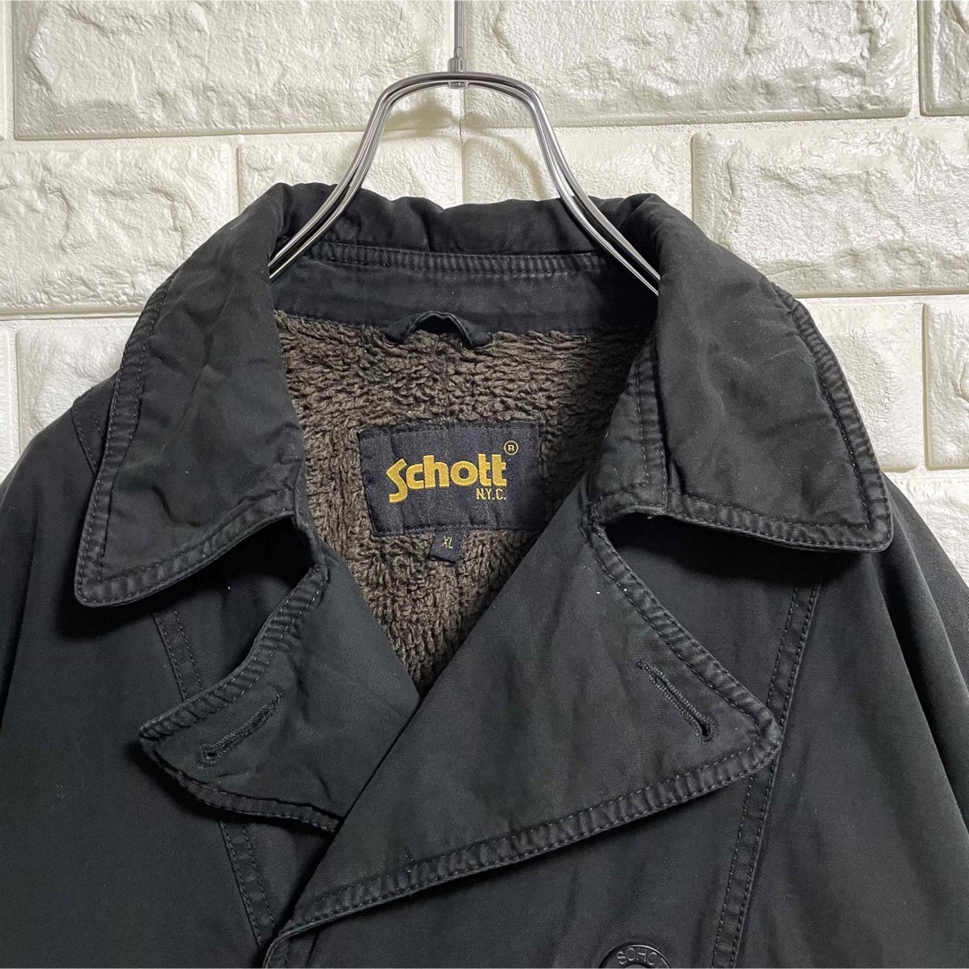 schott - Schott ショット 内側ボア ジャケット コート メンズXLサイズ