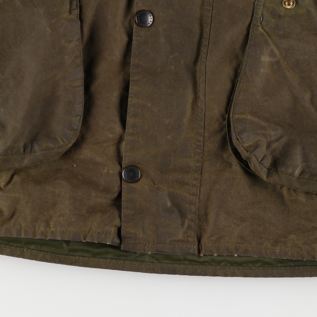 Barbour - 古着 80年代 バブアー Barbour BORDER ボーダー 旧3ワラント
