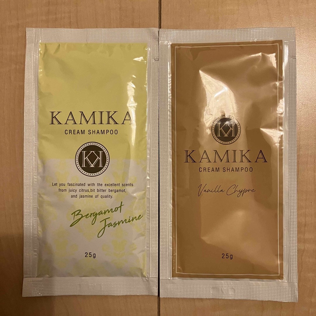 KAMIKA(カミカ)のKAMIKA カミカ クリームシャンプー お試し2種類 コスメ/美容のヘアケア/スタイリング(シャンプー)の商品写真