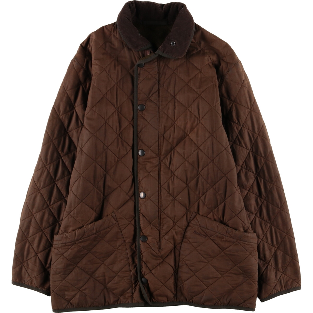 バブアー Barbour D210 DURACOTTON POLARQUILT デュラコットンポーラーキルト ワックスコットン オイルドジャケット キルティングジャケット メンズL /eaa372661