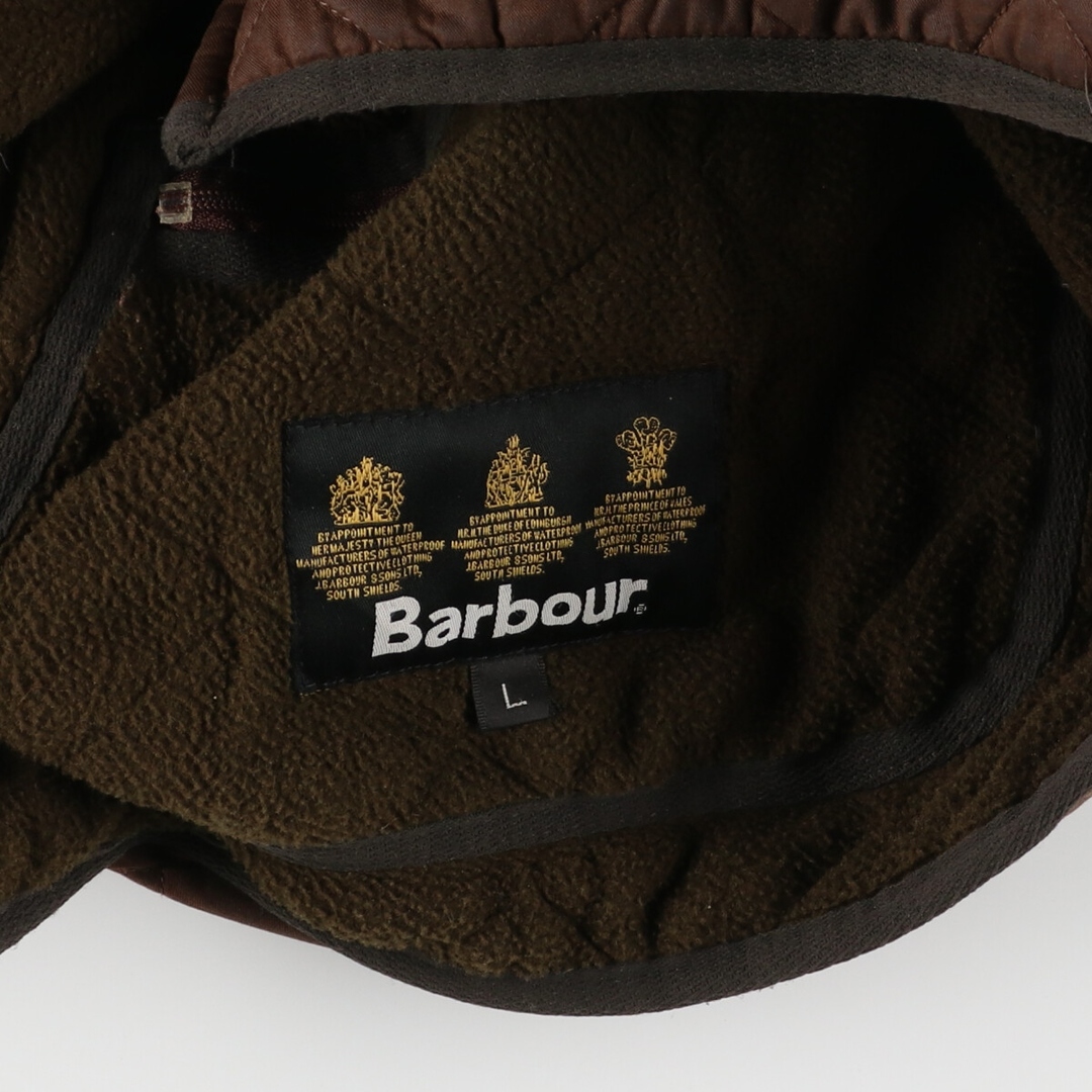 Barbour(バーブァー)の古着 バブアー Barbour D210 DURACOTTON POLARQUILT デュラコットンポーラーキルト ワックスコットン オイルドジャケット キルティングジャケット メンズL /eaa372661 メンズのジャケット/アウター(その他)の商品写真