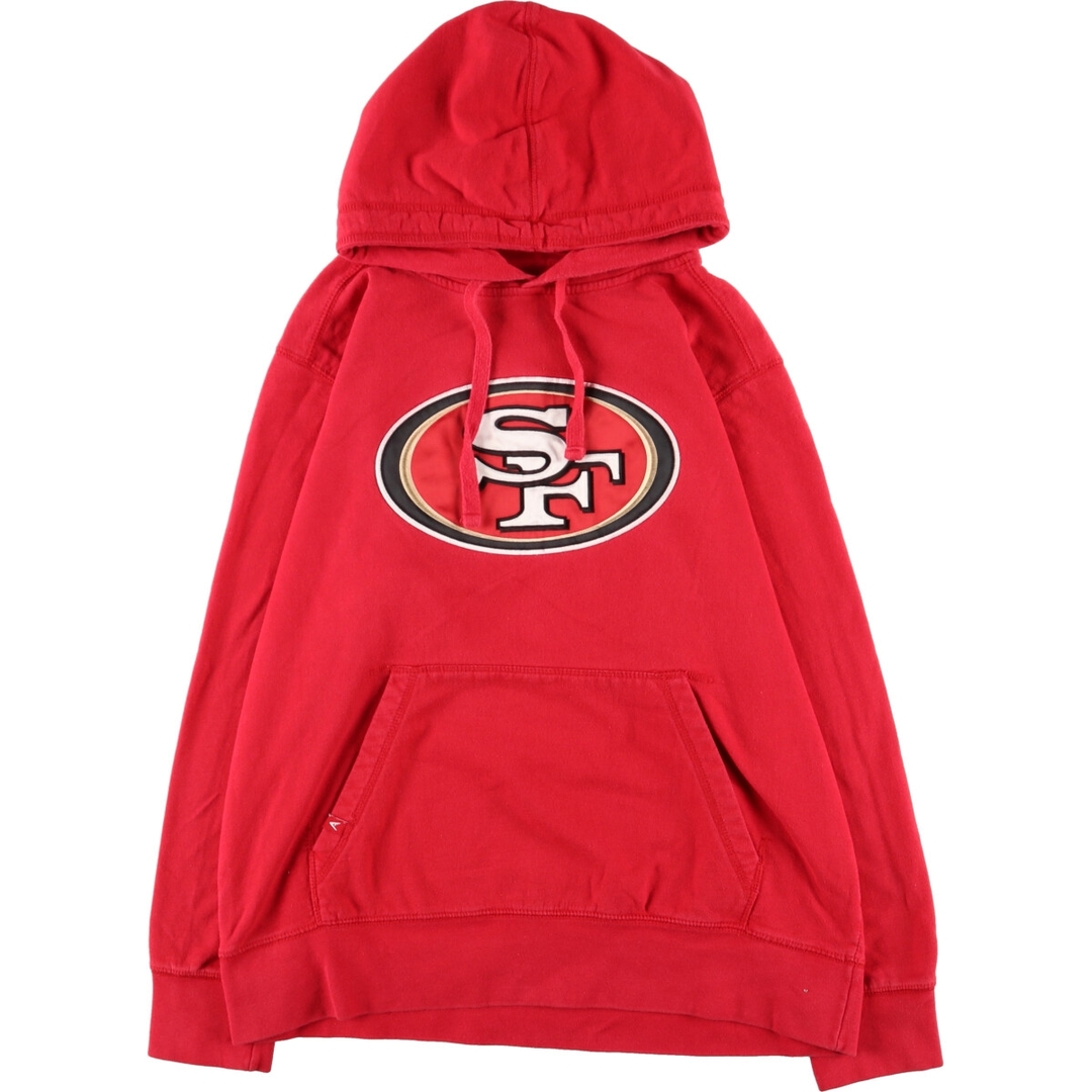 ANTIGUA NFL SANFRANCISCO 49ERS サンフランシスコフォーティナイナーズ スウェットプルオーバーパーカー メンズL /eaa353075