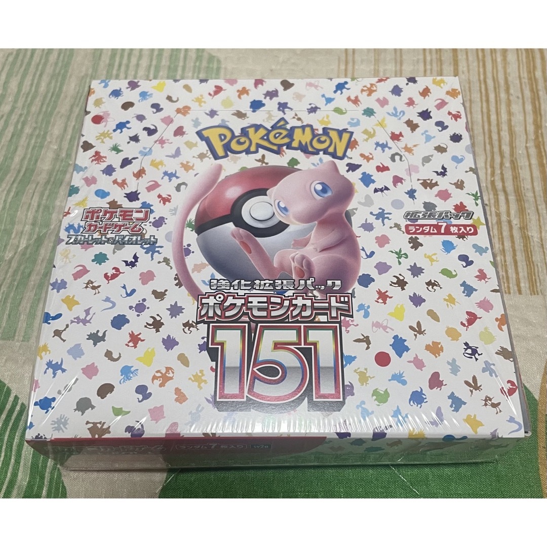 翌日出荷‼️】ポケモンカード 151 シュリンク付き ポケモンセンター産 ...