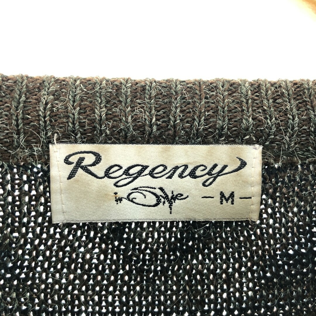 Regeney 総柄 コットンニットセーター メンズXL /eaa371173 2