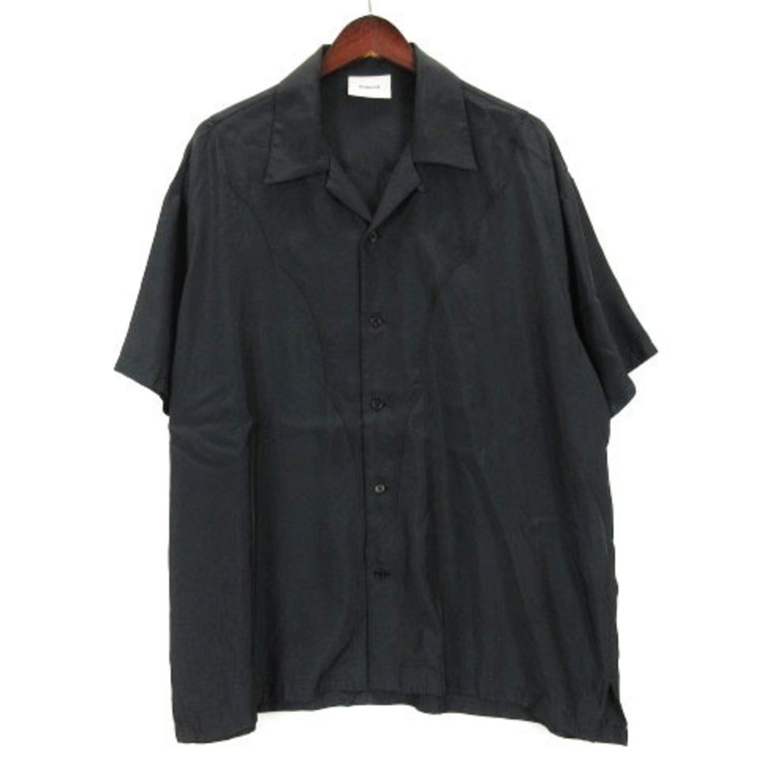 Iroquois(イロコイ)のイロコイ iroquois シャツ 半袖 2 ブラック 230914E メンズのトップス(シャツ)の商品写真